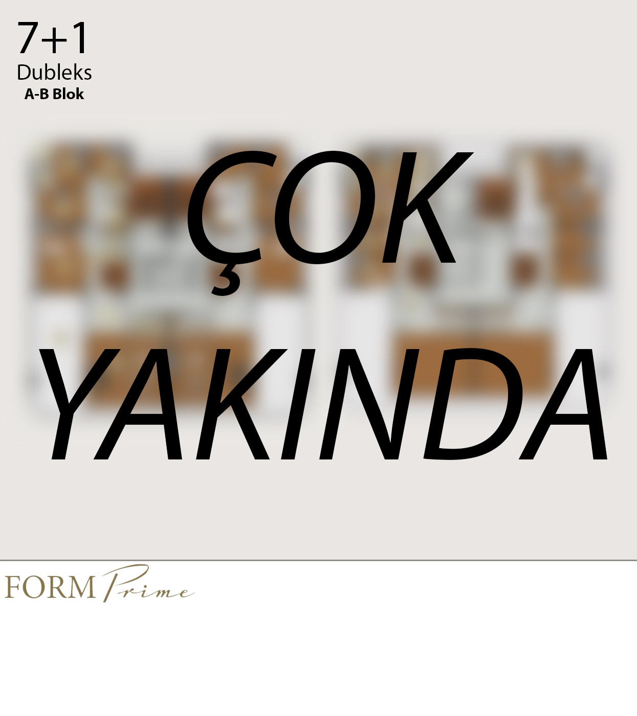 7+1 Kat Plan Görselleri